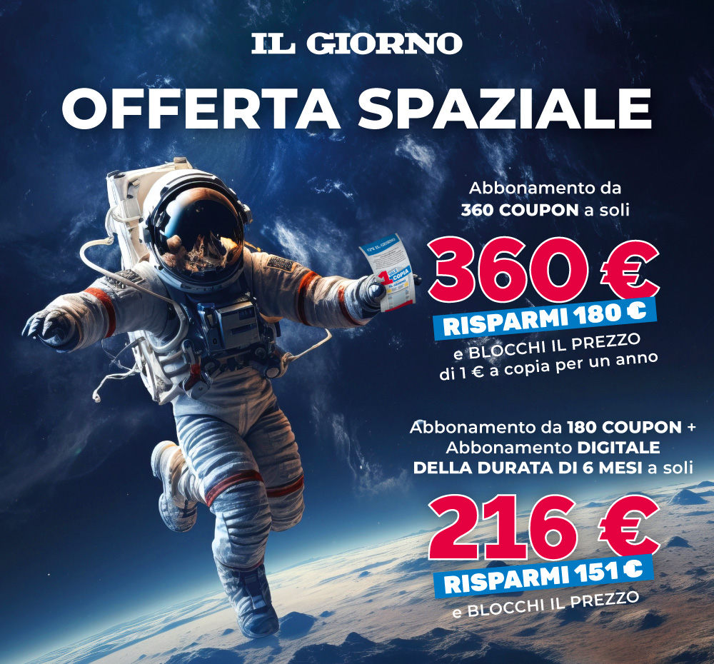 Immagine offerta spaziale